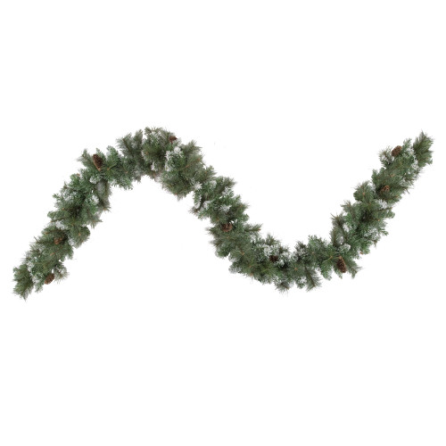 Real Touch™️ Snow Valley Pine Artificial Christmas Garland - Unlit - 9' x 10"