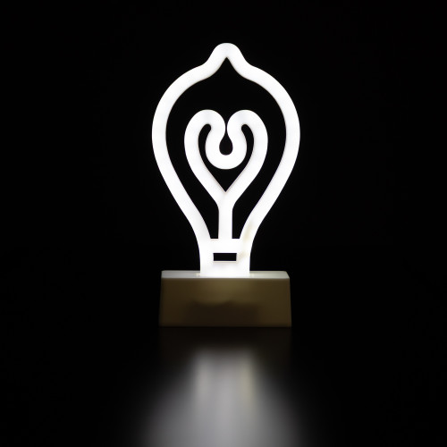 LED Bulb Neon Table Light - 8.5"