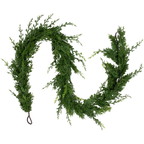 Real Touch™️ Soft Cedar Artificial Christmas Garland - 6' x 7" - Unlit