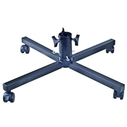 2-Way Rolling Artificial Christmas Tree Stand - Holds Trees up to 15 Feet Tall