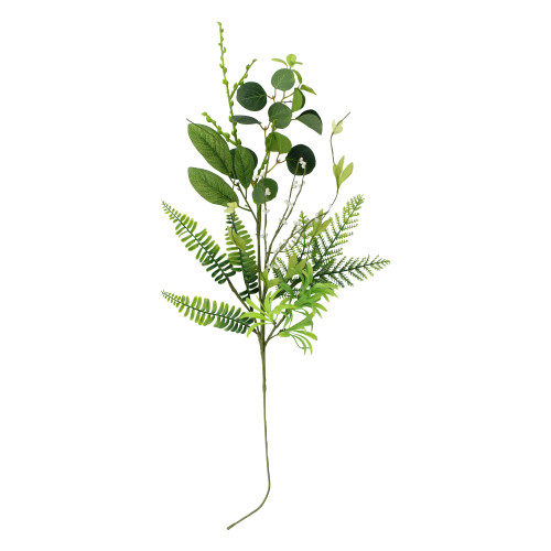 28" Greenery Flower Arrangement Filler Artificial Stemmed Leaves Spray