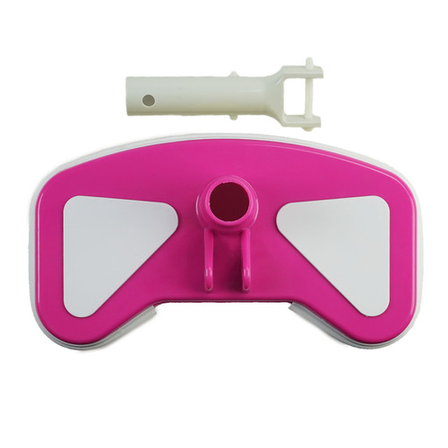 11" Pink Deluxe Contour Weighted Swimming Pool Butterfly Vacuum Head