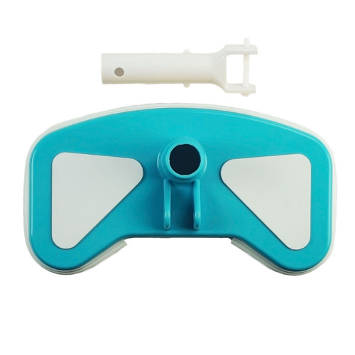 11" Aqua Blue Deluxe Contour Weighted Swimming Pool Butterfly Vacuum Head