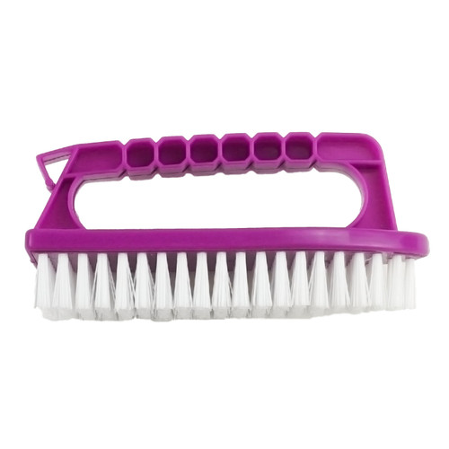 5.75" Orchid Purple All-Purpose Hand-Held Swimming Pool Scrub Brush