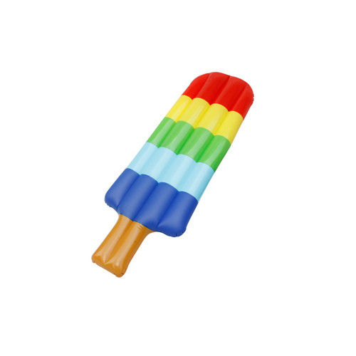 68.5'' Blue and Green Inflatable Ice Pop Pool Novelty Raft Float