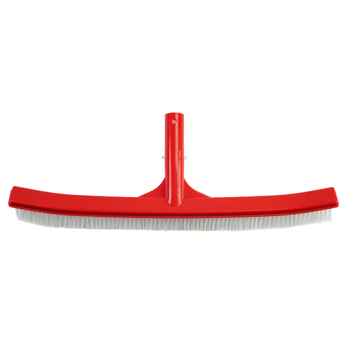18" Red Cherry Curved Swimming Pool Wall and Floor Brush Head