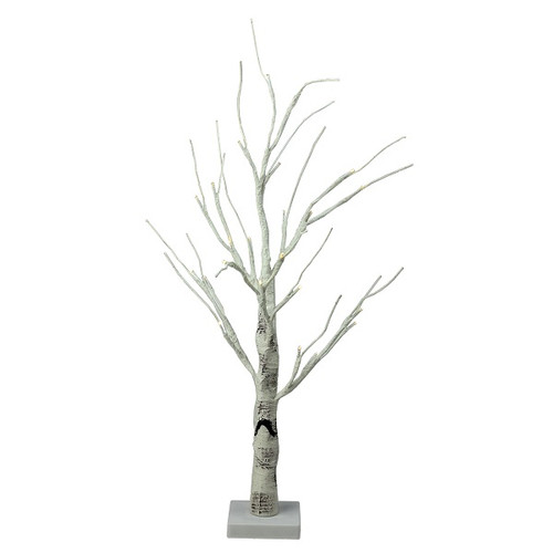 2' Pre-Lit Medium Birch Twig Artificial Christmas Tree - Clear LED Lights