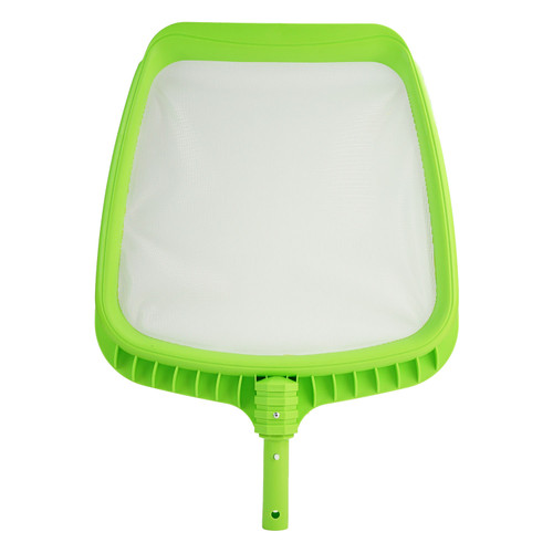 21" Green and White Deluxe Pro-Series Swimming Pool Skimmer Head - Fits Most Poles