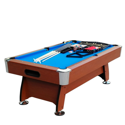 8' x 4.25' Deluxe Billiard Pool and Snooker Game Table