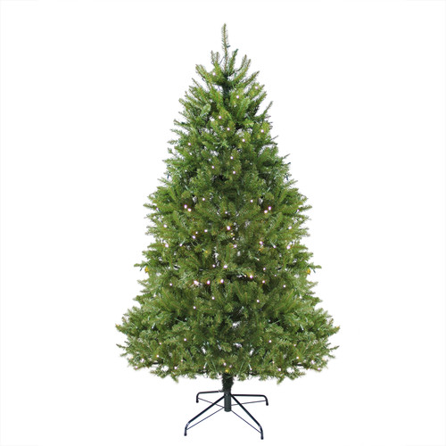 14' Pre-Lit Northern Pine Full Artificial Christmas Tree - Warm Clear LED Lights