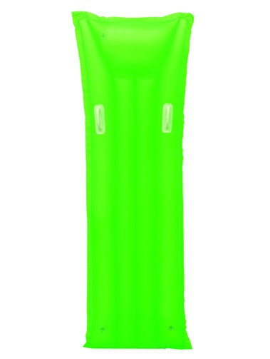 Inflatable Neon Green Air Mattress Swimming Pool Raft Float with Handles, 72-Inch