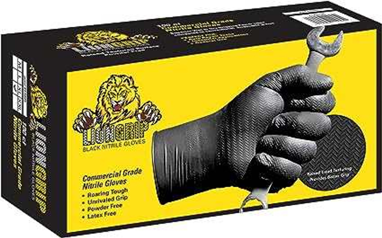 West Chester Orange Nitrile Dipped Gloves, 5-Pack