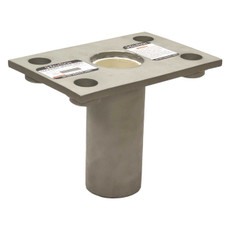 FallTech 65020BFS Flush-mount Stainless Steel Bolt-on Fixed Davit Base 65020BFS