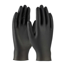 West Chester PF Black Nitrile Glove 5 Mil