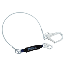 FallTech 83573 6' ViewPack® Coated Cable Energy Absorbing Lanyard