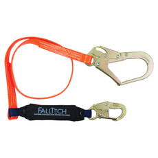 FallTech 82563PC 6' ViewPack® Urethane Coated Energy Absorbing Lanyard 82563PC FallTech 82563PC 6' ViewPack® Urethane Coated Energy Absorbing Lanyard 82563PC