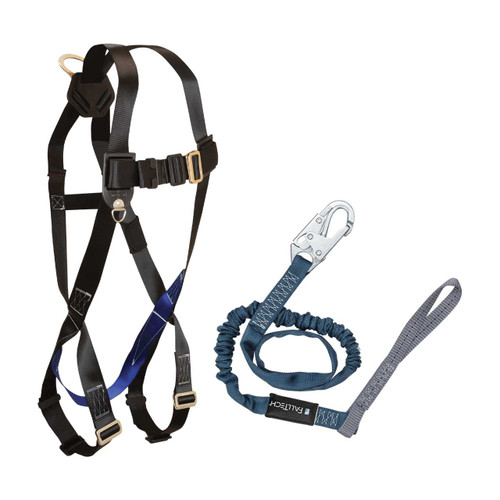 FallTech CMB078259L Harness and Lanyard 2-pc Combination CMB078259L