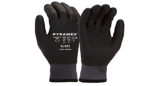 Pyramex - GL902 Sanitized Actifresh Bacteria and Odor Control Gloves GL902