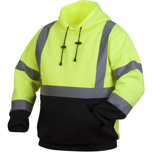 Pyramex - RSSH3210 Reflective Hooded Sweatshirt with Mesh Lined Hood RSSH3210