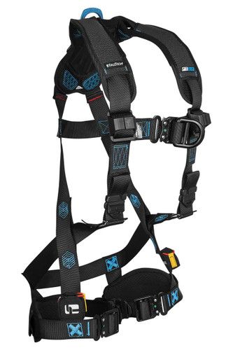 FallTech 8124BFDQC FT-One™ 2D Climbing Non-Belted Full Body Harness 8124BFDQC