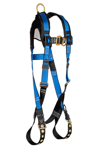 FallTech 7016BFD Contractor+ Front 1D Standard Non-belted Full Body Harness