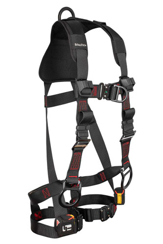 FallTech 8142FDQC FT-Iron™ 3D+FD Climbing Non-Belted Full Body Harness 8142FDQC