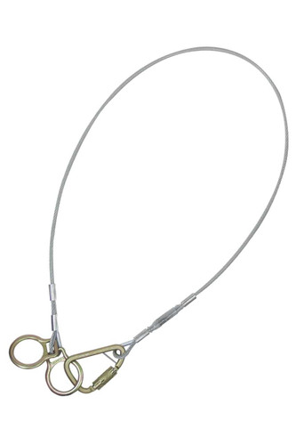 FallTech 84202DC Cable Carabiner Sling Anchor FT-84202DC