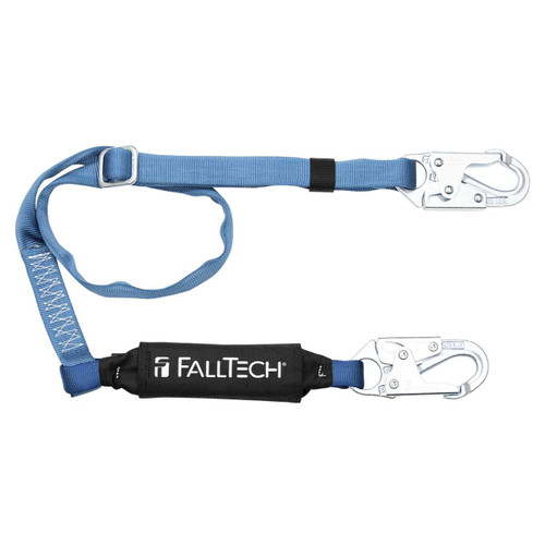 FallTech C8257 4' to 6' ViewPack® Adjustable Energy Absorbing Lanyard C8257