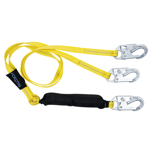 FallTech 8256LTY 6' Soft Pack FT Basic® Energy Absorbing Lanyard