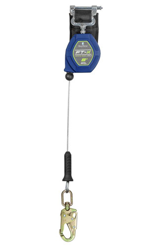 FallTech 82808SP2 8' FT-X™ Cable Class 2 Leading Edge Personal SRL-P 82808SP2