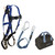FallTech KIT165936P Harness and Lanyard 3-pc Kit Including Medium Storage Bag (7016 KIT165936P