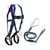 FallTech CMB172593L Harness and Lanyard 2-pc Combination CMB172593L