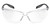 Pyramex - S9710S Safety Spectacle, Frameless, Thin Flexible Temples S9710STM