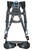 FallTech 8124B3DQC FT-One™ 3D Standard Non-Belted Full Body Harness 8124B3DQC