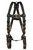 FallTech 8087DFD Arc Flash Nylon 2D Climbing Non-belted Full Body Harness 8087DFD