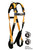 FallTech 7021QC Journeyman Flex® Steel 1D Standard Non-belted Full Body Harness FT-7021QC
