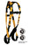 FallTech 7021BQC Journeyman Flex® Aluminum 1D Standard Non-belted Full Body Harness FT-7021BQC