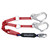 FallTech 8247EY3AR 6' Ironman® 12' free fall Elasticated Energy Absorbing Lanyard 8247EY3AR