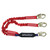 FallTech 8247EY 6' Ironman® 12' free fall Elasticated Energy Absorbing Lanyard 8247EY