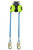 FallTech 84308TP8S 8' FT-X™ Web Tie-Back Class 1 Personal SRL-P 84308TP8S