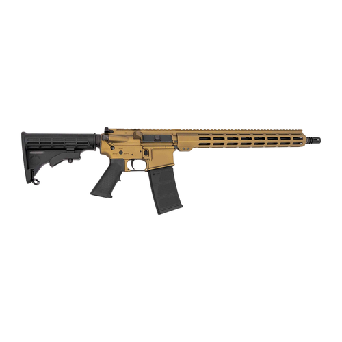 Andro Corp Industries 55616BBBB ACI-15 Bravo 5.56 NATO 30+1 16" Black Nitride Threaded Barrel, Burnt Bronze Right