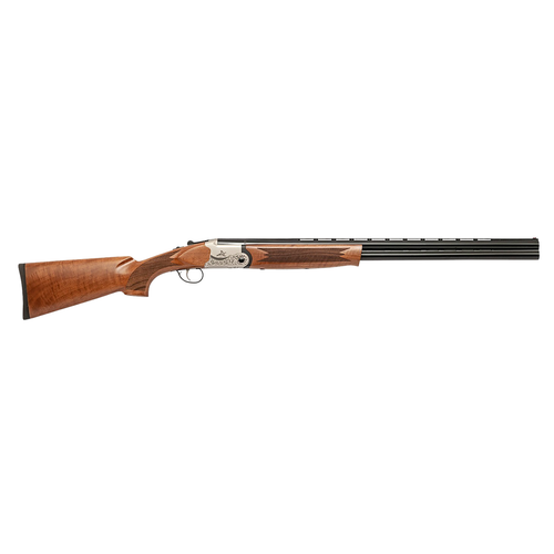 Escort HEOD12280S01 Optima 12 Gauge Break Open 3" 2rd 28" Over/Under Vent Rib Barrel, Steel Receiver, Turkish Walnut Stock