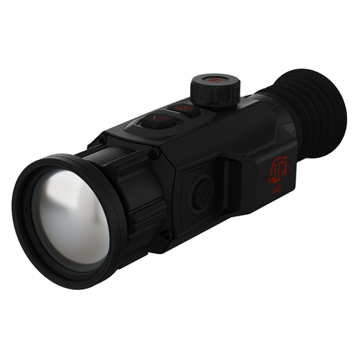 ATN TIWST6M650 Thor 6 Mini Black 3-24x 50mm Multiple Reticle 640x512 Resolution Front