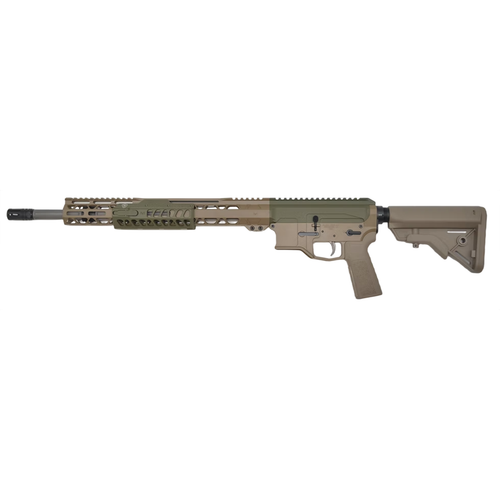Bilson Arms A6FSSFG20R1 BA-15FC 22 ARC 20+1 18" Threaded Stainless Steel Barrel, Flat Dark Earth/Sniper Green