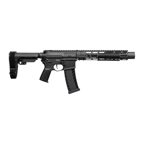 CMMG 94A68CD-AB Zeroed Banshee Mk4 9mm Luger 33+1 6.50" Black Nitride Threaded Barrel