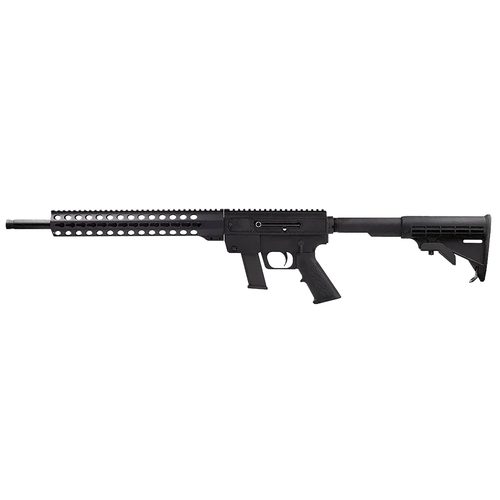 Blue Line Solutions JRC9G3-TB/BL JRC Gen 3 9mm 17+1 17" Black Parkerized Threaded Barrel, Black Picatinny Rail