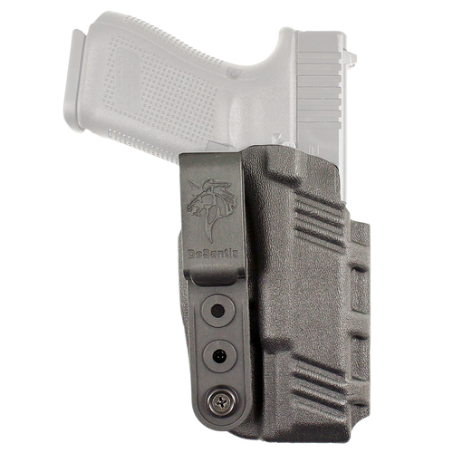 DeSantis Gunhide 137KJA09Z0 Slim-Tuk IWB Black Kydex Fits S&W Shield X Ambidextrous