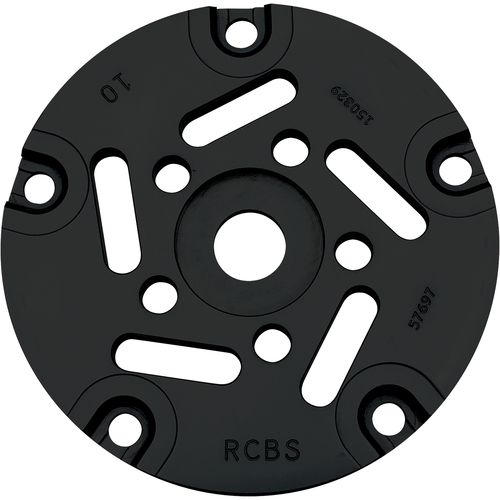 RCBS 88937 Pro Chucker 5 Shell Plate Size #32 Black Steel