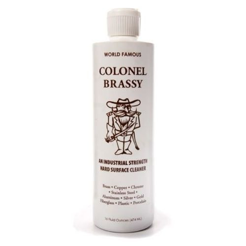 Vertex Industries Colonel Brassy Hard Surface Cleaner Plastic Chrome