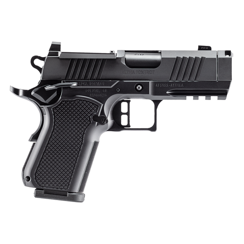 Alpha Foxtrot AA46X1QII-XDBK15-NVC AF1911 Attila Compact 9mm Luger 15+1 3.50" Bull Ramped Compensated Barrel
